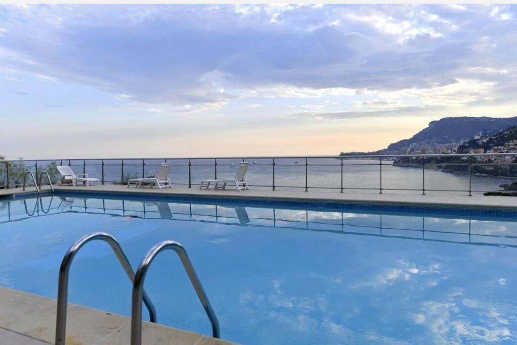 Grand Bleu, Appartamento Vista Mare E Monaco Roquebrune-Cap-Martin Eksteriør billede