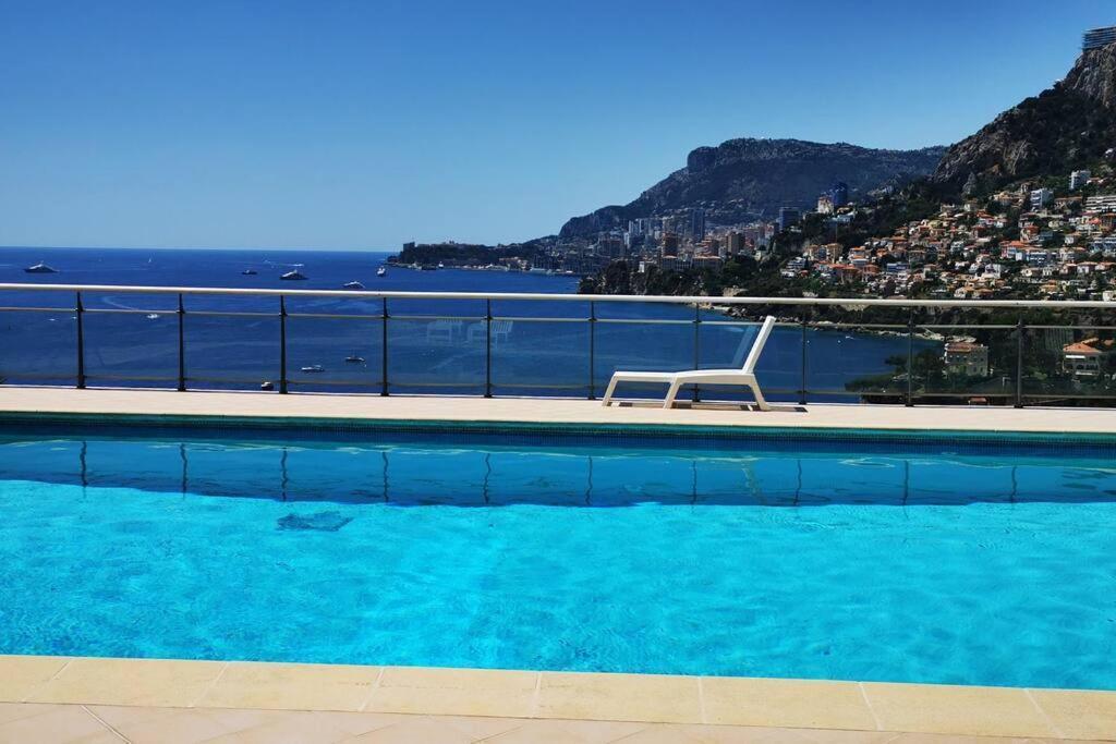 Grand Bleu, Appartamento Vista Mare E Monaco Roquebrune-Cap-Martin Eksteriør billede