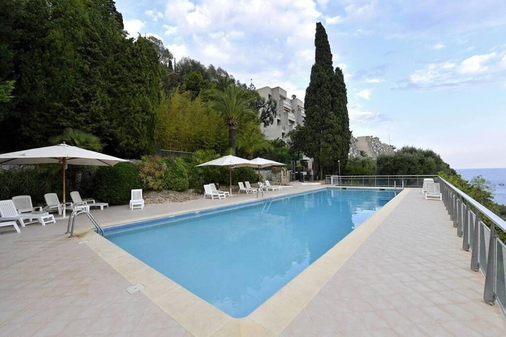 Grand Bleu, Appartamento Vista Mare E Monaco Roquebrune-Cap-Martin Eksteriør billede