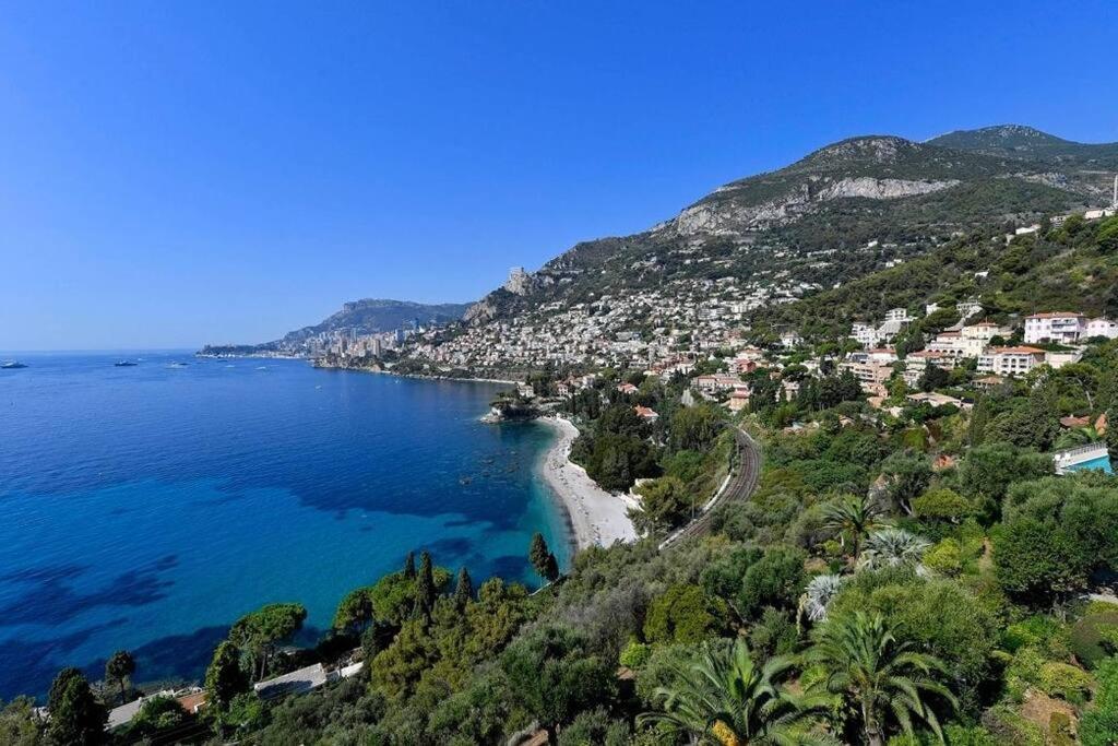 Grand Bleu, Appartamento Vista Mare E Monaco Roquebrune-Cap-Martin Eksteriør billede